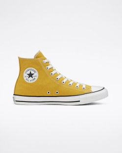 Converse Chuck Taylor All Star Seasonal Color Női Magasszárú Arany | IVBXOJQ-HU